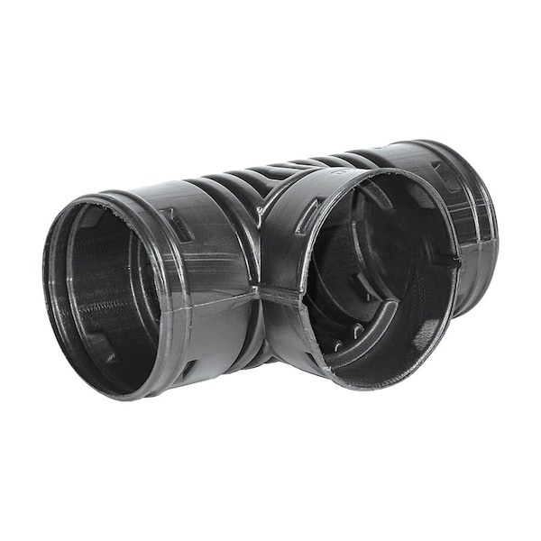 Advance Drainage Systems Schedule 40 6 in. Snap X 6 in. D Snap Polyethylene Blind Tee 1 pk